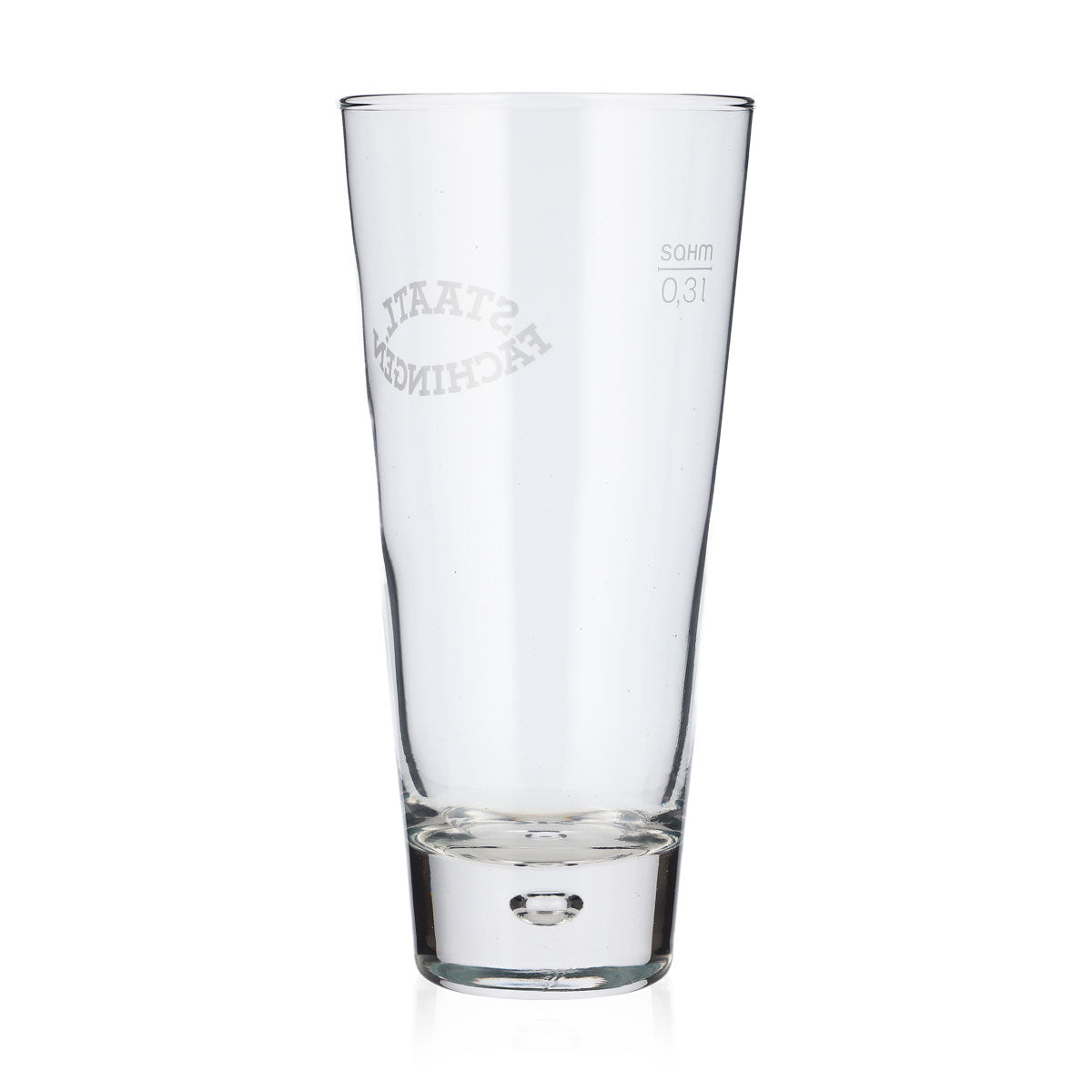 6 bicchieri da acqua "Staatl. Fachingen" in vetro, modello Londrink, 0,3 l, con base a forma di sfera, colore Sahm (set da 6) – Vista 3