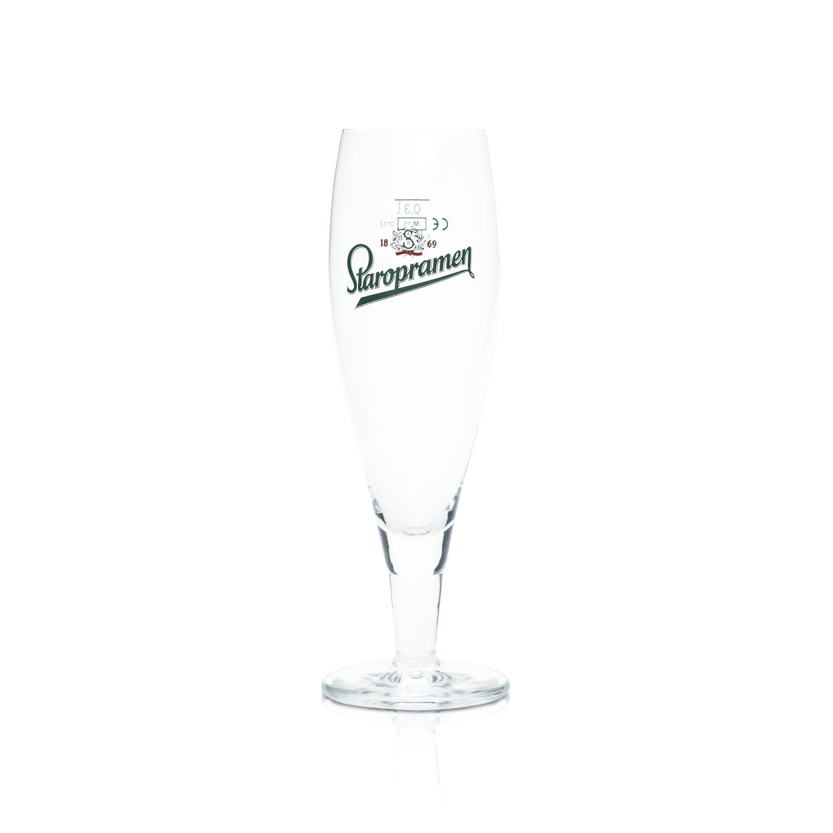 6 bicchieri Staropramen 0,3 l a forma di coppa, vetro tulipano, gastronomia, Repubblica Ceca, birrificio, birra Pils – Vista 2