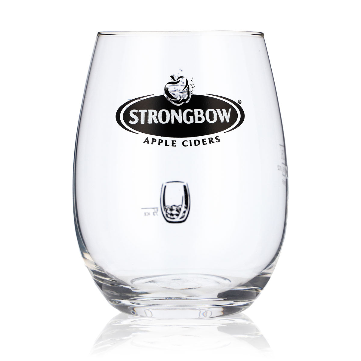 6 bicchieri Strongbow Cider Bicchieri in vetro Tumbler Apple Ciders Perfect Serve – Vista 2