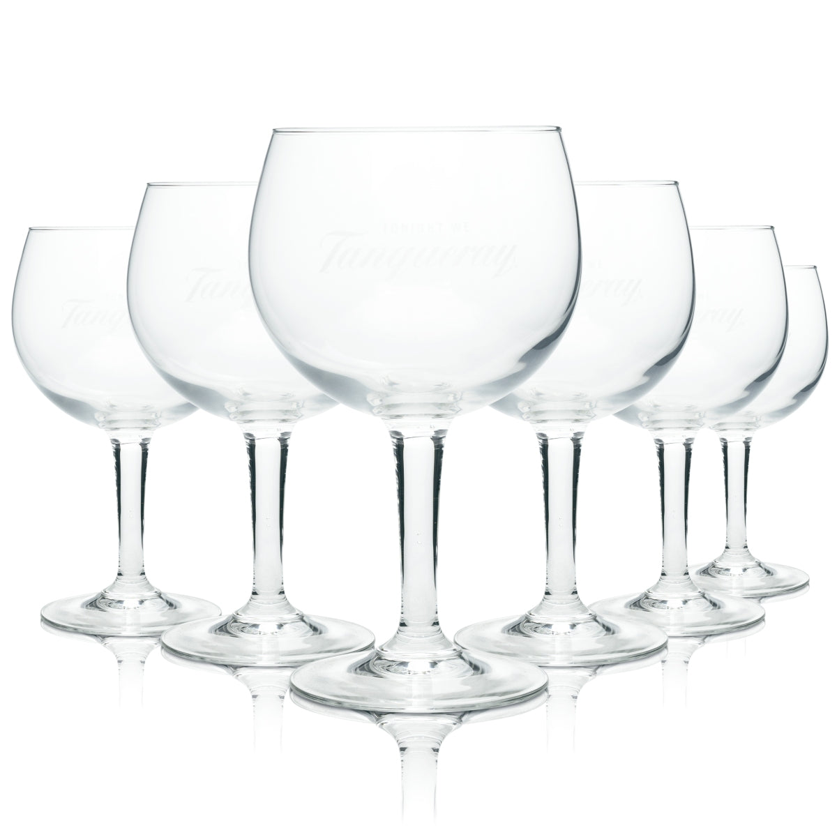 6 bicchieri da gin Tanqueray Balloon 600 ml Copa bicchieri a calice Longdrink Cocktail Bar