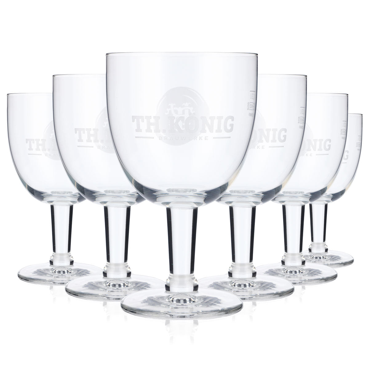 6x TH. König Bicchieri da birra Bicchieri da birra Coppa 0,33 l Calice Pater Coppa – Vista 6