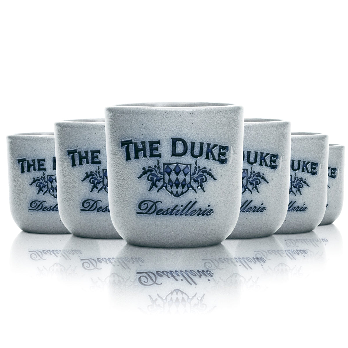 6x The Duke Bicchiere in vetro 3 cl Bicchieri da shot Tazza corta Mini boccale Mini bicchiere