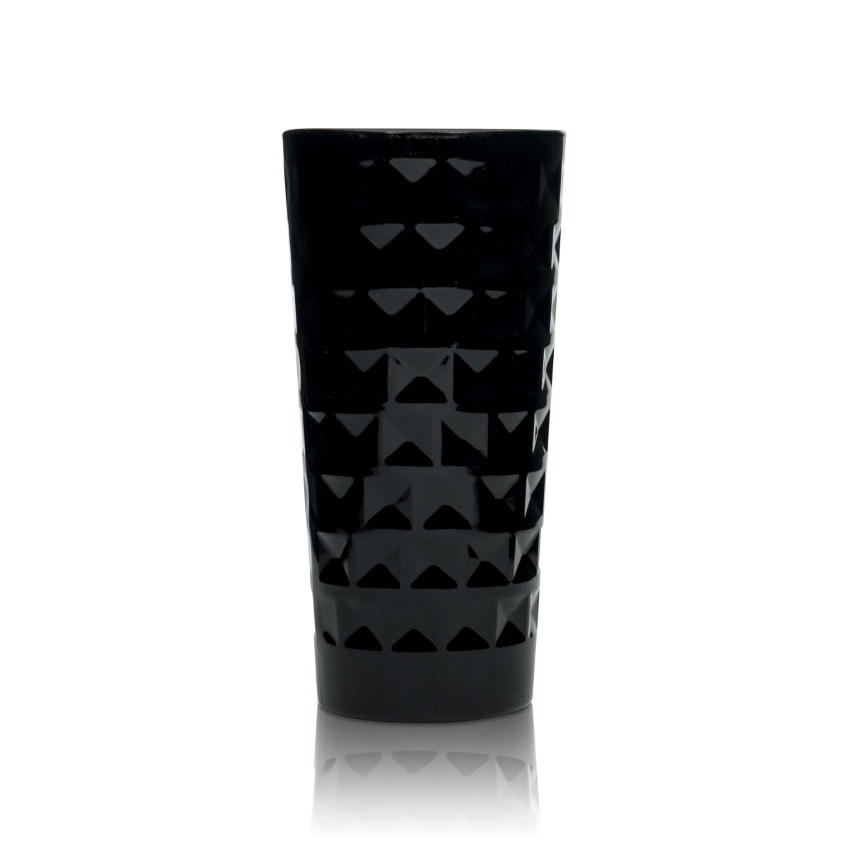 6 bicchieri da cocktail Three Sixty Vodka 0,3 l Longdrink Black Edition con rilievo – Vista 3
