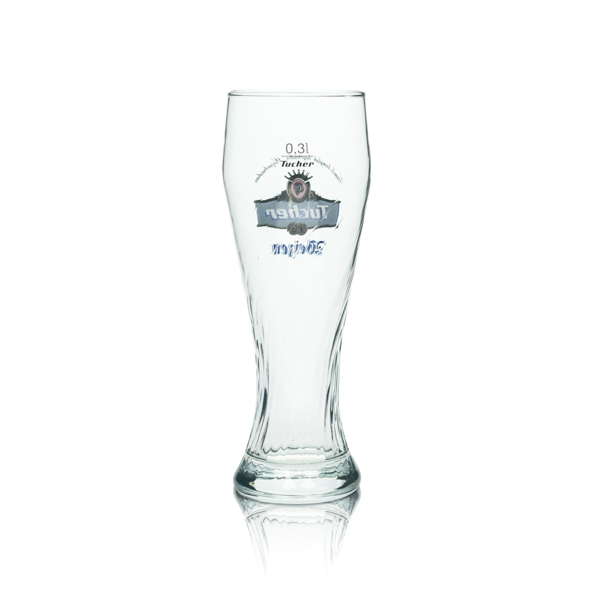 6 bicchieri da birra Tucher 0,3 l Weizen Sahm Bicchieri da birra bianca con lievito e rilievo birraio – Vista 3