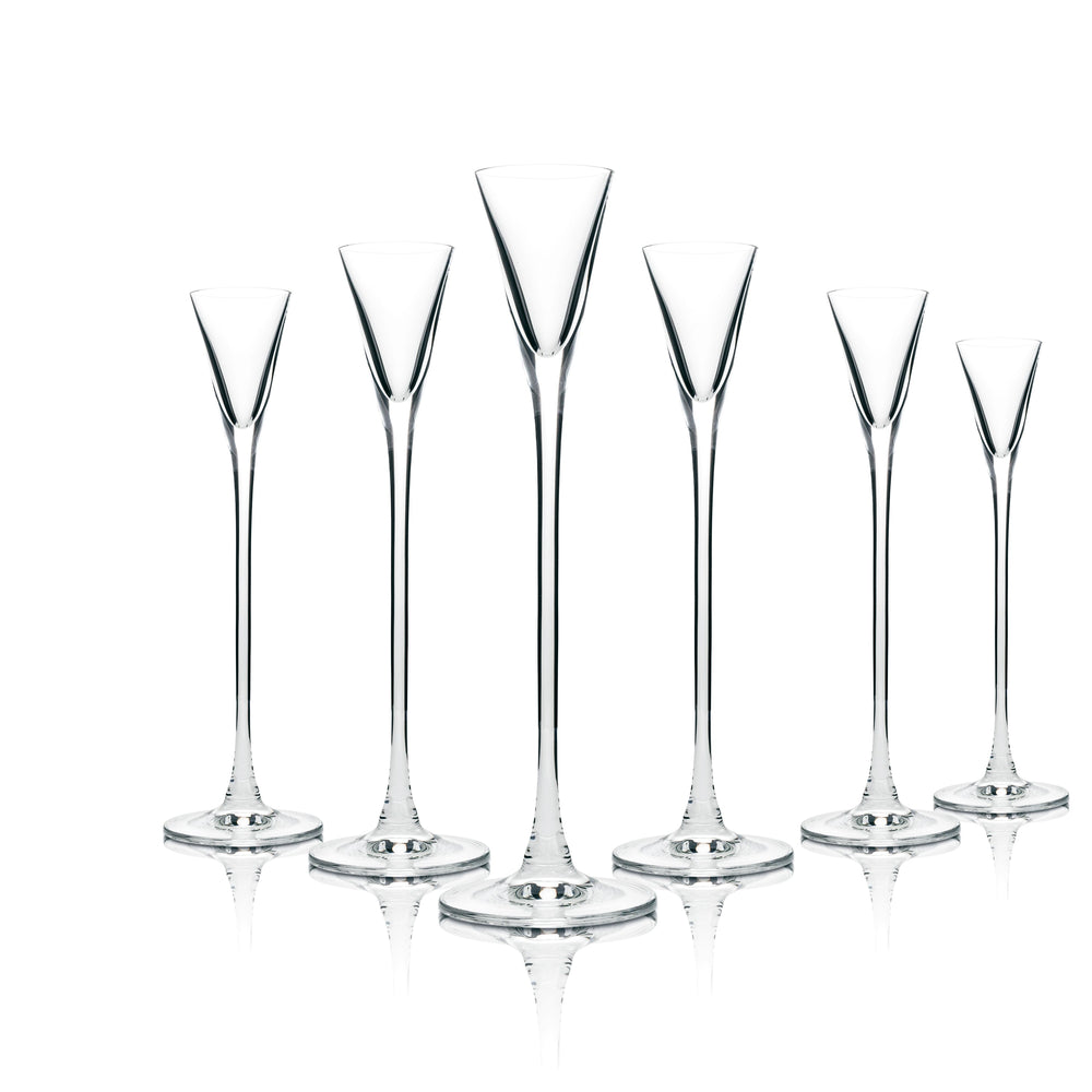 6 bicchierini Underberg 2 cl con stelo Design Digestif Bicchierini da liquore Edizione speciale elegante