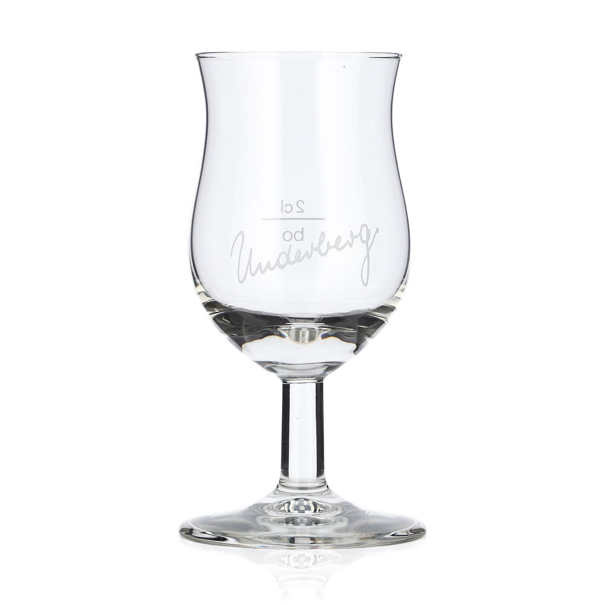 6 bicchierini da liquore Underberg da 2 cl con logo bianco (set da 6) – Vista 2