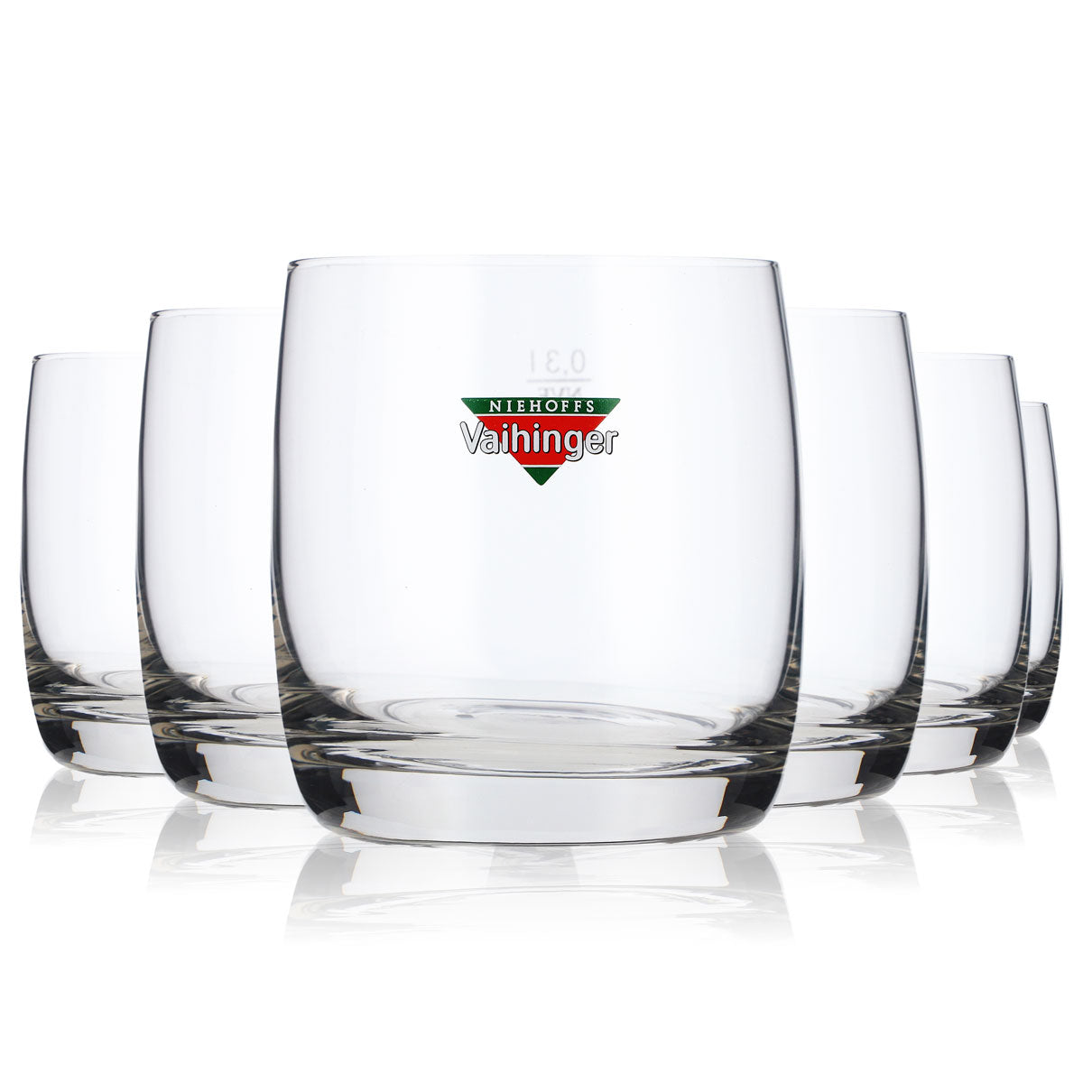 6 bicchieri da succo Vaihinger 0,3 l Bicchieri da succo Tumbler Logo colorato – Vista 5