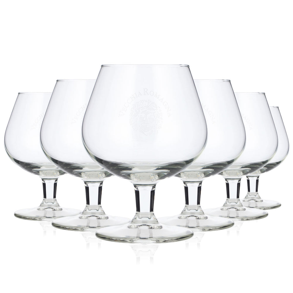 6 bicchieri da brandy Vecchia Romagna da 0,25 l, modello Schwenker Durobor (set da 6)