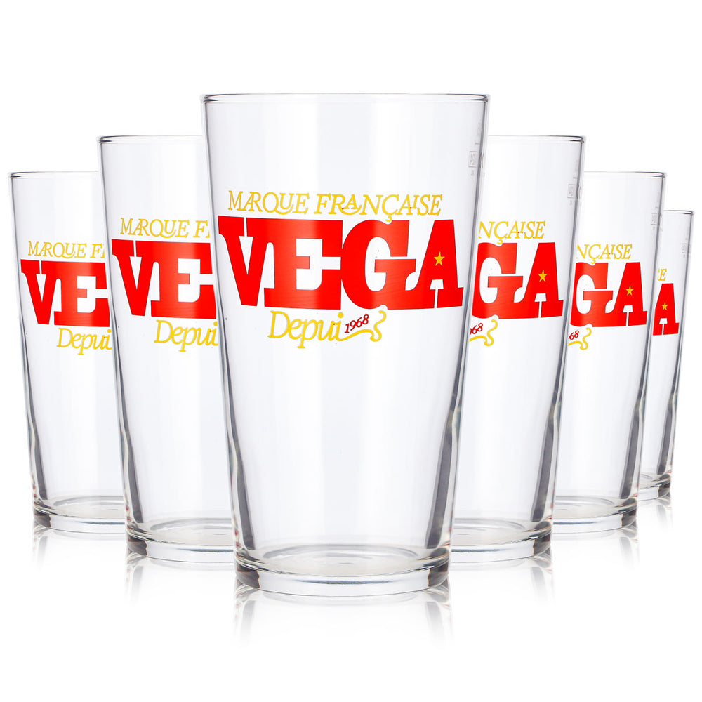6 bicchieri da birra Vega da 0,5 l, bicchieri da birra Willibecher, boccali da birra Seidel (set da 6)