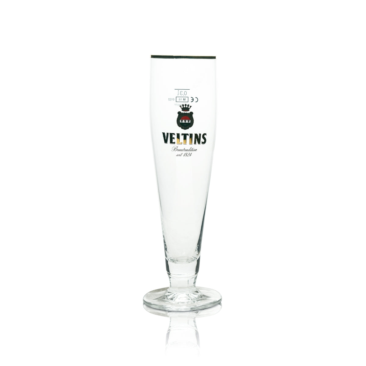 6 bicchieri da birra Veltins 0,3 l con bordo dorato Ritzenhoff Tulipano Pils Export – Vista 2