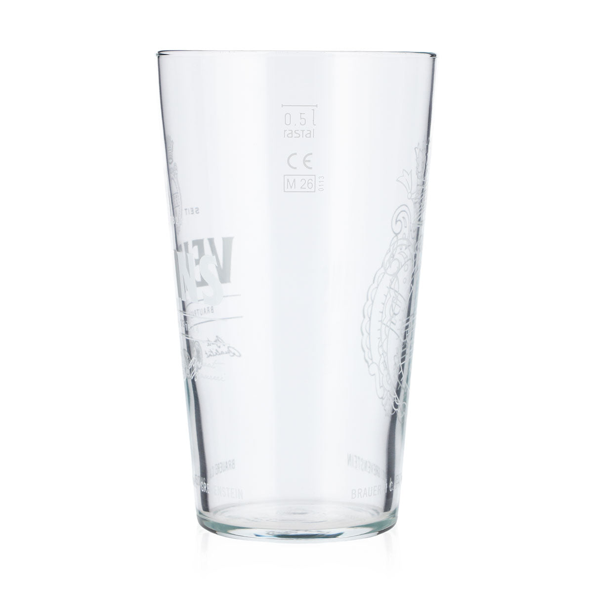 6 bicchieri da birra Veltins da 0,5 l con logo in orizzontale, modello Rastal (set da 6) – Vista 4