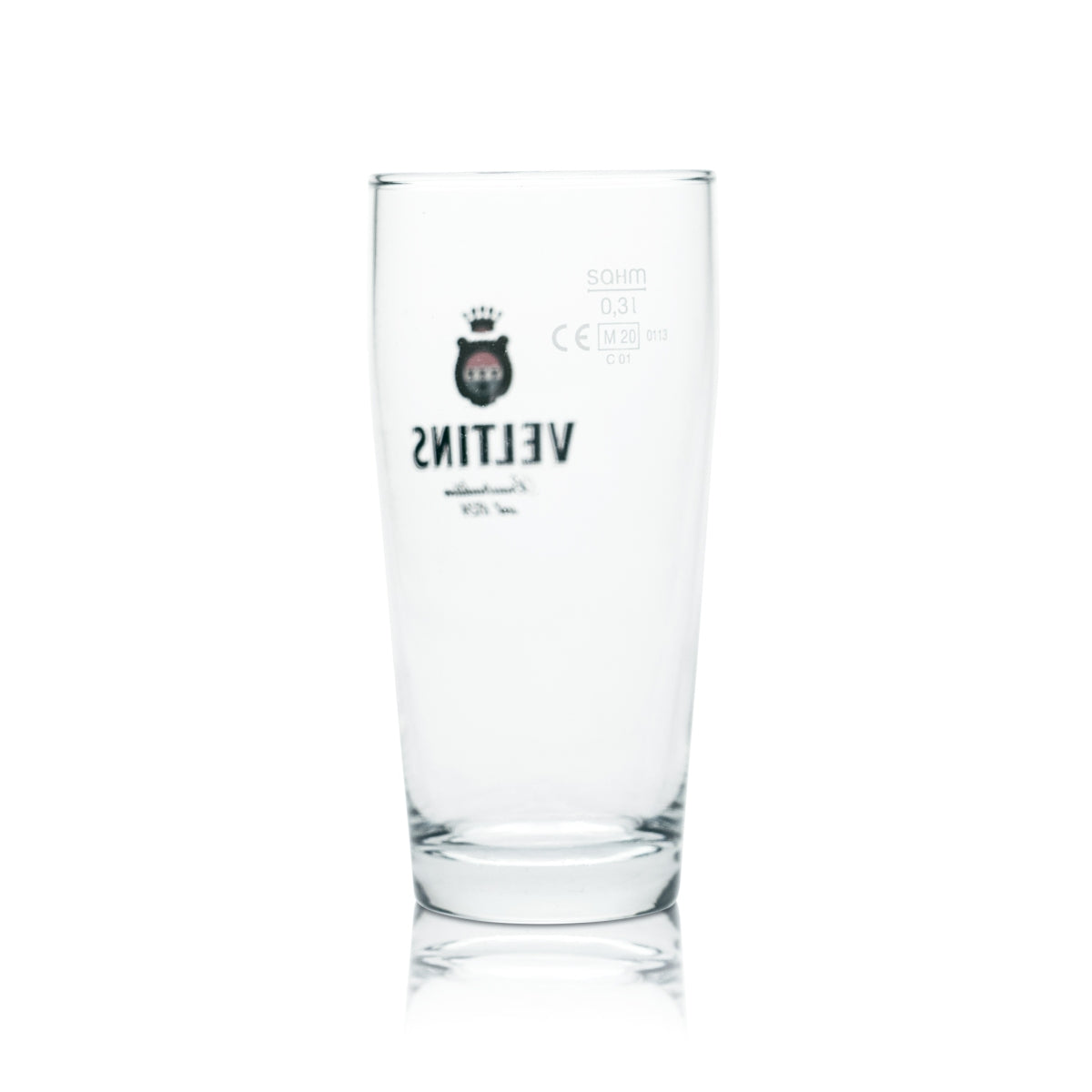 6 bicchieri da birra Veltins da 0,3 l, tumbler, calici, calibrati, per ristorazione, birrificio – Vista 3