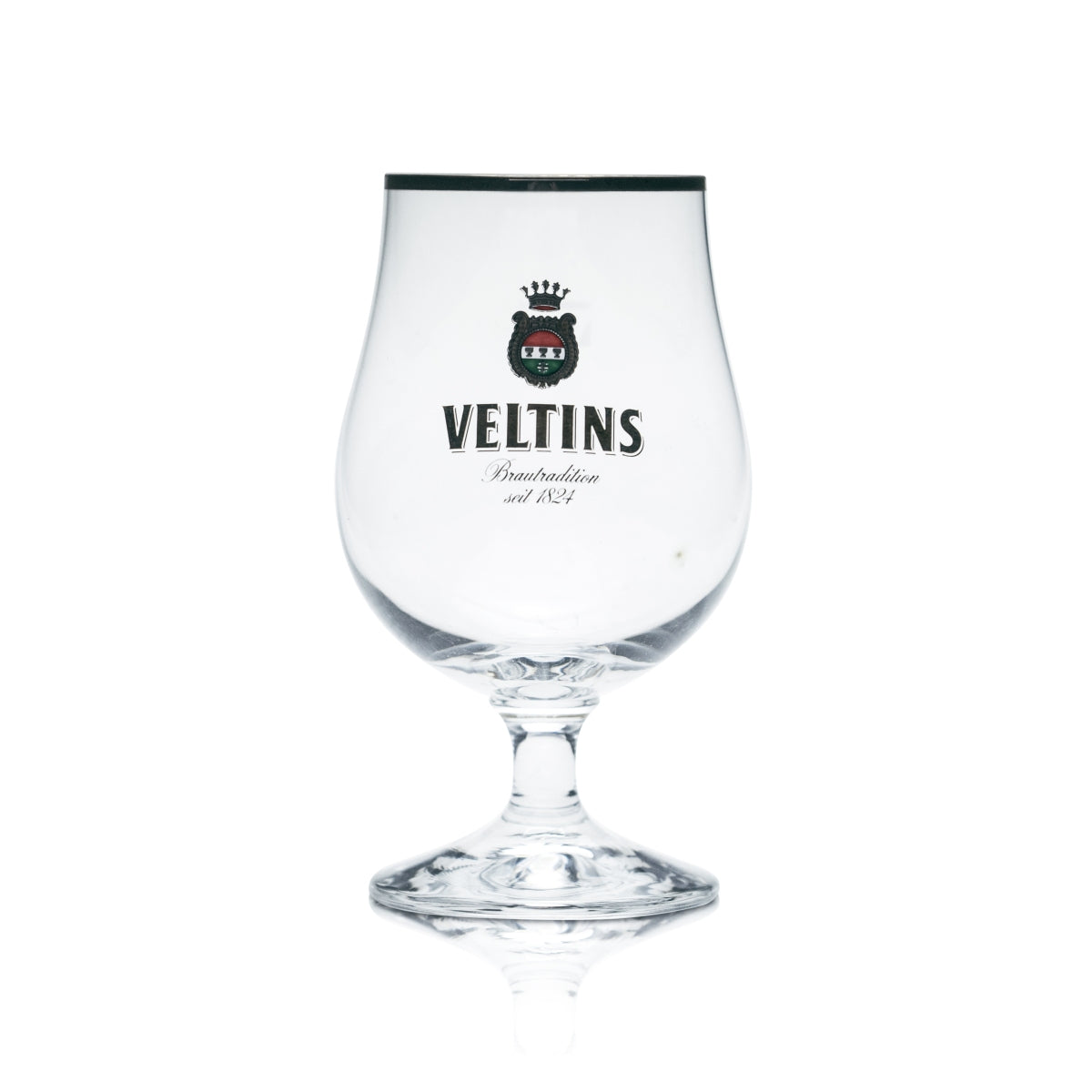 6 bicchieri da birra Veltins 0,3 l, forma tulipano, bordo dorato, Eich Gastro Pils – Vista 2