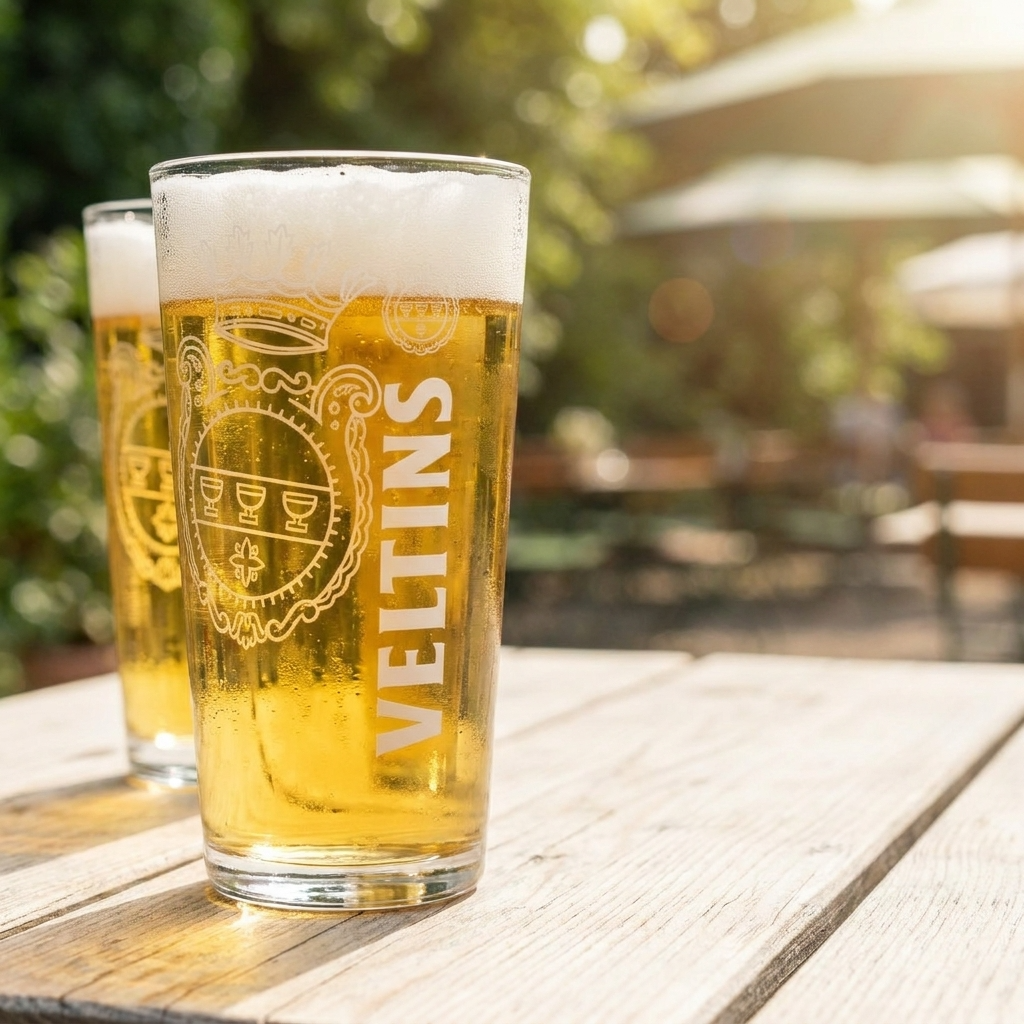 6 bicchieri da birra Veltins 0,5 l Willi Set di bicchieri da birra Birrificio Gastronomia – Vista 2