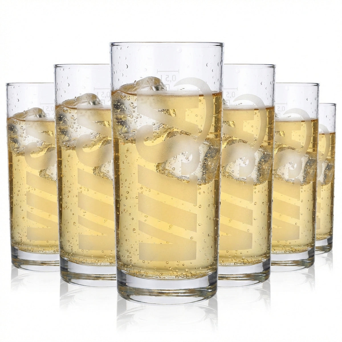 6 bicchieri da acqua Vilsa Bicchieri da acqua Bicchieri da succo 0,5 l Tazza