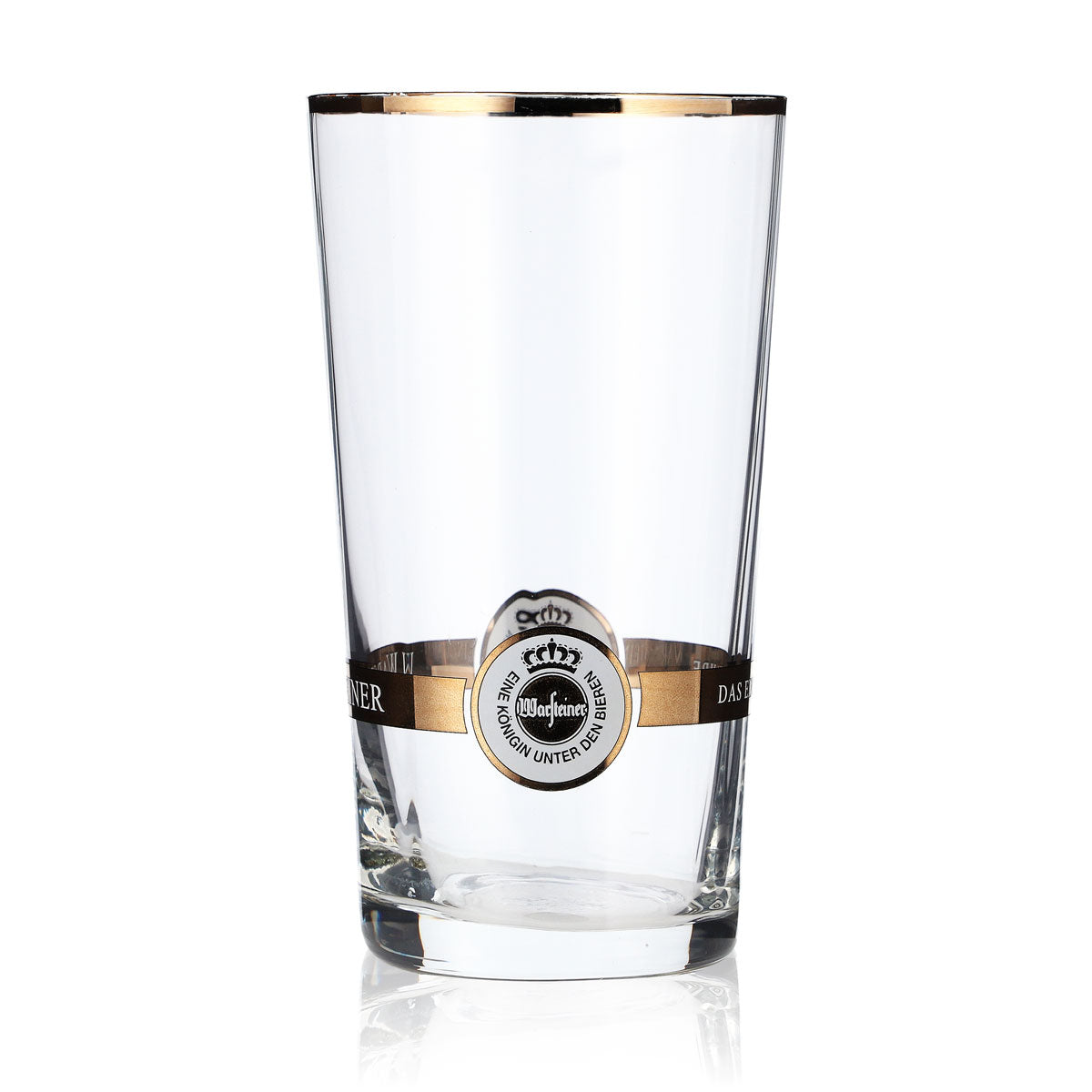 6 bicchieri da birra Warsteiner da 0,15 l Bicchieri da degustazione Tazza con bordo dorato – Vista 2