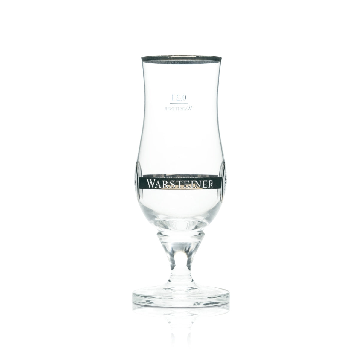 6 bicchieri da birra Warsteiner 0,2 l esclusivi a forma di coppa con bordo dorato, bicchieri da birra Pils – Vista 4