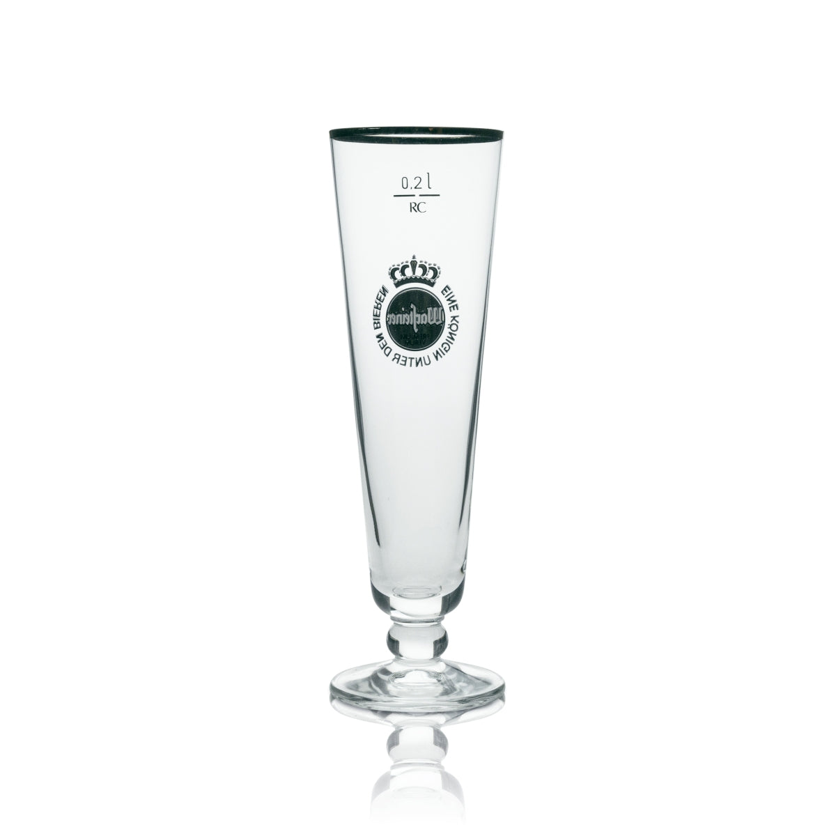 6 bicchieri da birra Warsteiner esclusivi a forma di tulipano con bordo dorato, 200 ml – Vista 3