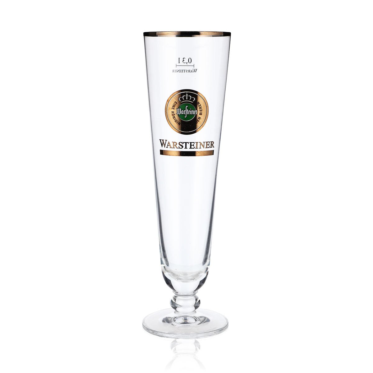 6 bicchieri da birra Warsteiner 0,3 l Bicchieri da birra Pokal "Herb" con bordo argentato – Vista 2
