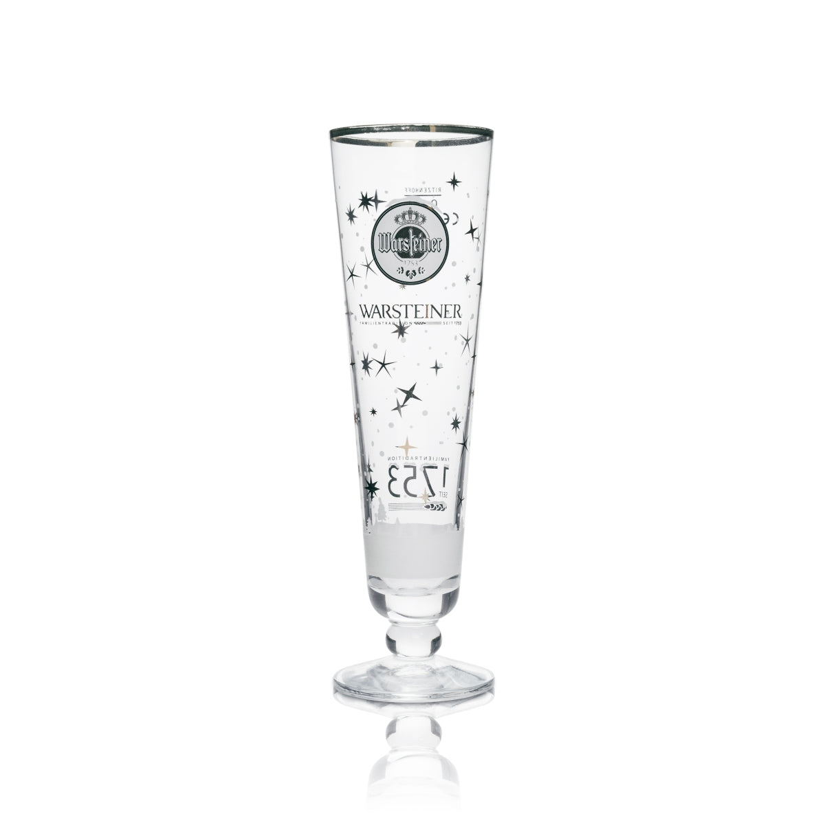 6 bicchieri da birra Warsteiner Tulipano Tradizione familiare 1753 200 ml – Vista 2