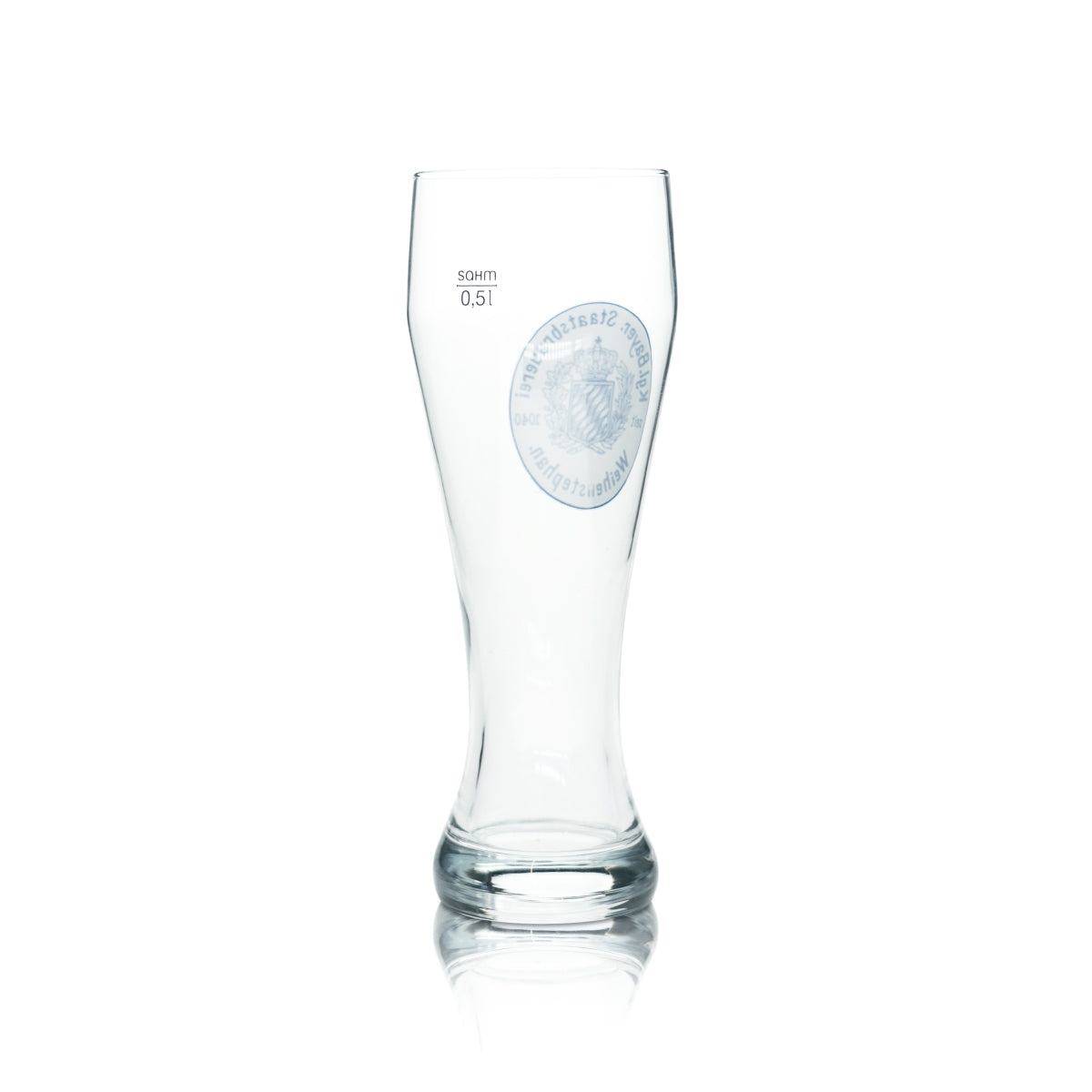 6 bicchieri da birra Weihenstephan Bicchieri da birra 0,5 l Bicchiere da birra bianca Blu/Bianco Sahm – Vista 3
