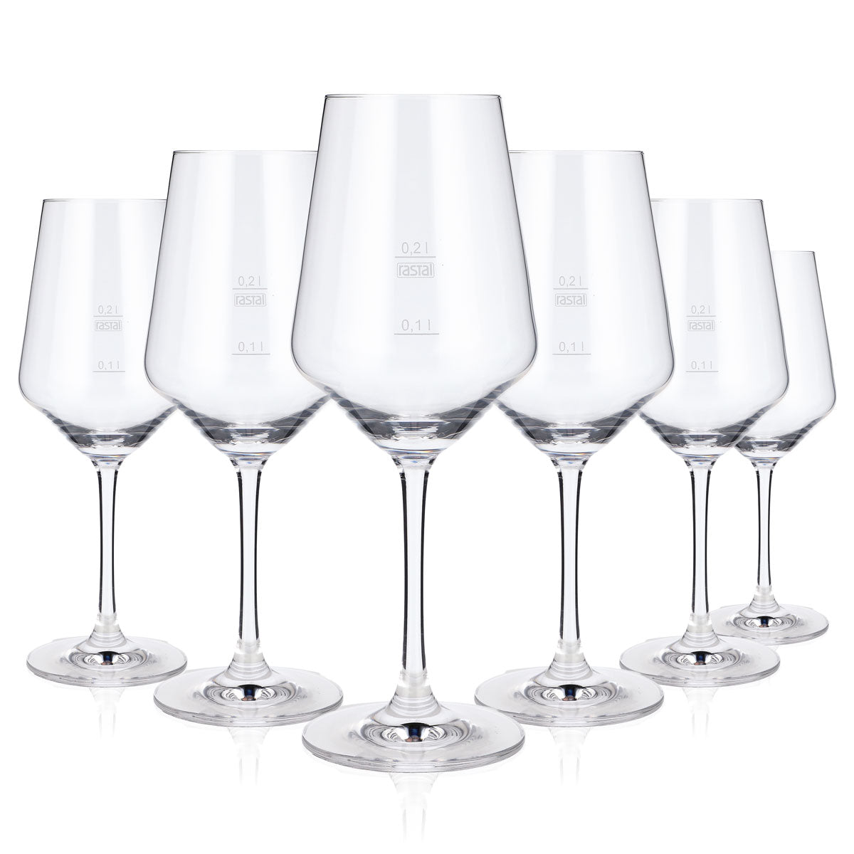 6 bicchieri da vino 0,2 l Bicchieri da vino Bicchieri da vino Rastal Harmonie 35 – Vista 5