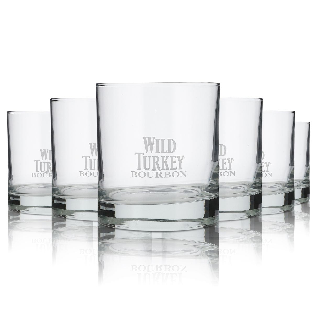 6 bicchieri Wild Turkey 0,4 l Bicchieri da whisky Set di bicchieri da bourbon