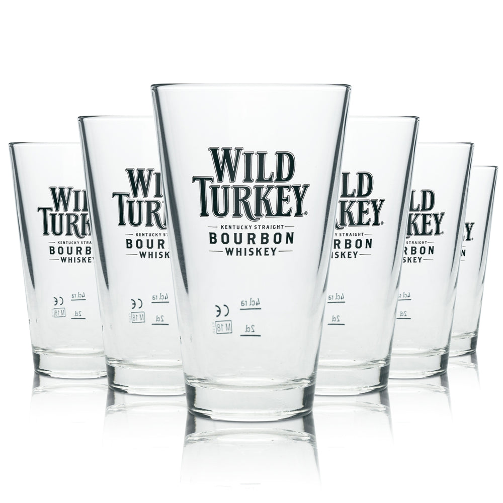6 bicchieri da whisky Wild Turkey Longdrink 250 ml Bicchieri da cocktail Bourbon Tasting Rovere