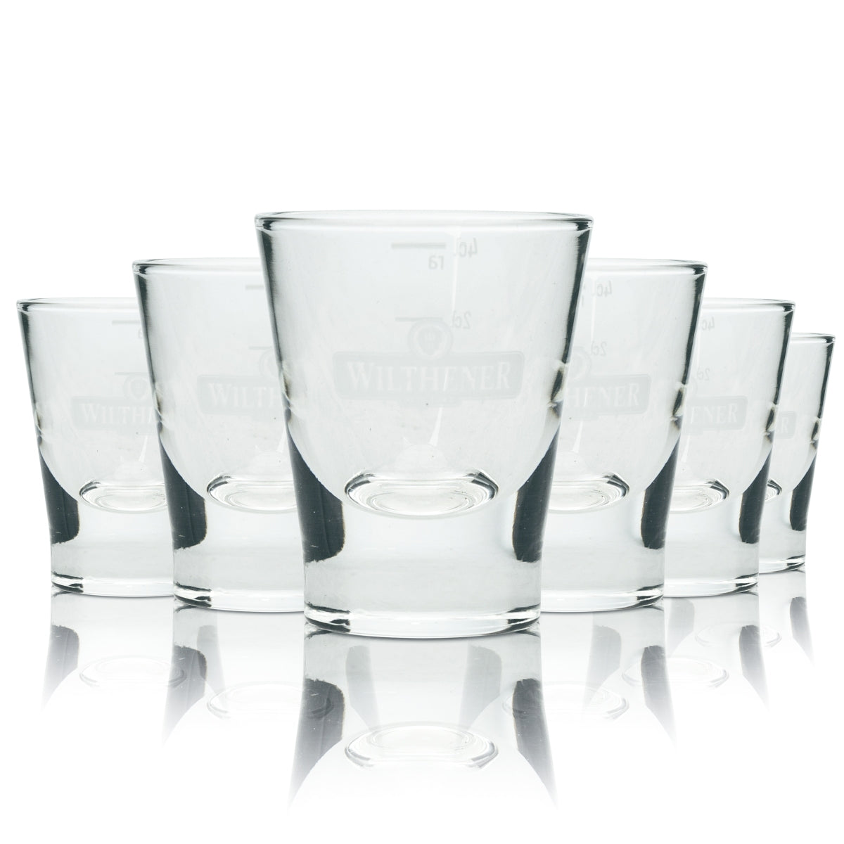 6 bicchieri da liquore Wilthener 4 cl bicchieri da grappa Caravelle bicchieri da shot Stamper Bar