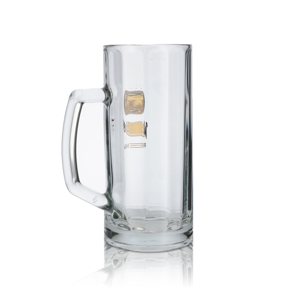 6 bicchieri da birra Wittinger da 0,5 l Bicchieri con rilievo Logo birra blu Seidel – Vista 3