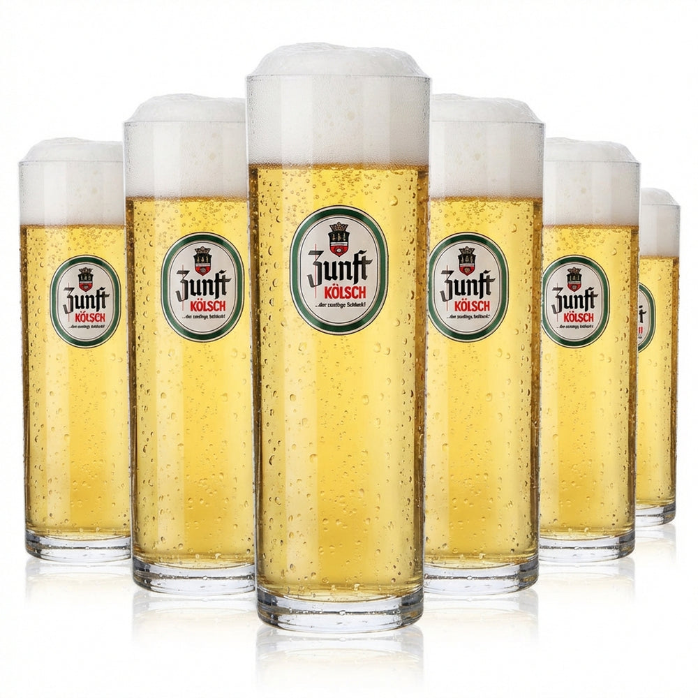 6 bicchieri da birra Kölsch Bicchieri da birra 0,25 l Stange Kölsch
