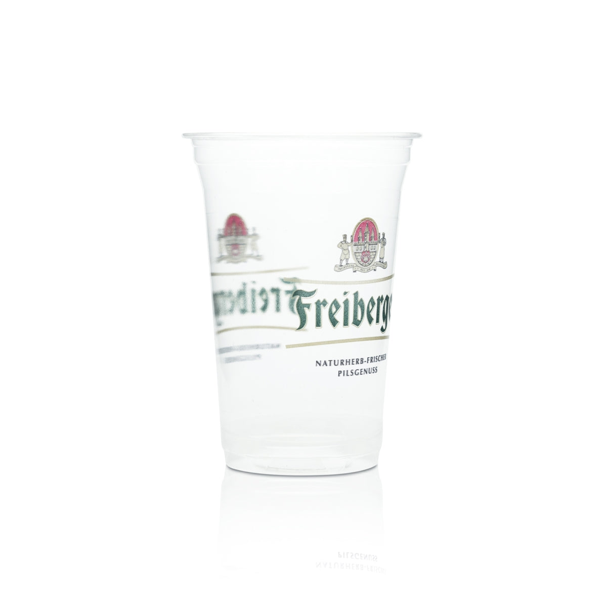 70 bicchieri riutilizzabili per birra Freiberger Bicchieri in plastica biologica trasparenti 400 ml nuovi – Vista 3
