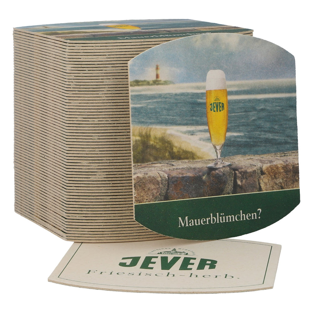 70 sottobicchieri Jever “Mauerblümchen”? Accessori da bar in stile frisone