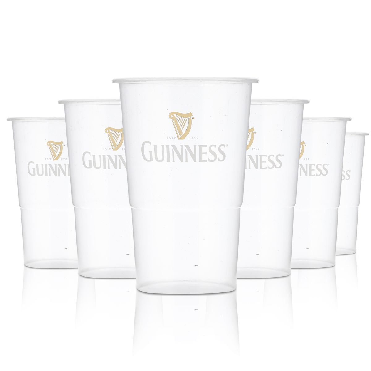 75 bicchieri monouso Guinness 0,3 l bicchieri in plastica set bicchieri da birra in plastica