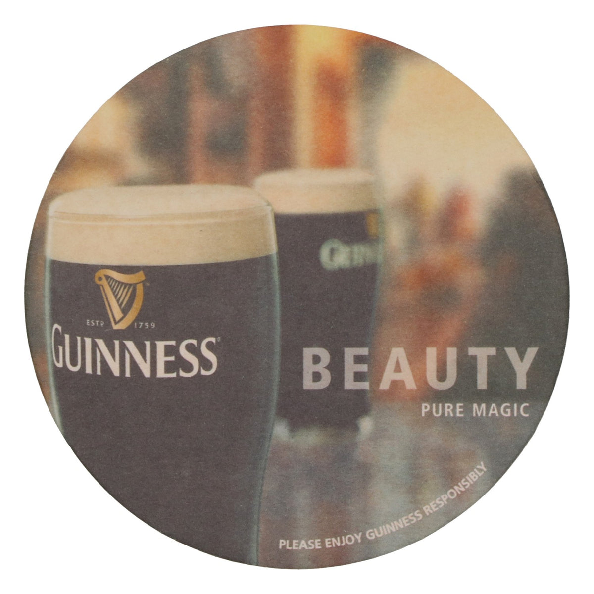80 sottobicchieri Guinness Ø 10,5 cm "Beauty" – Vista 3