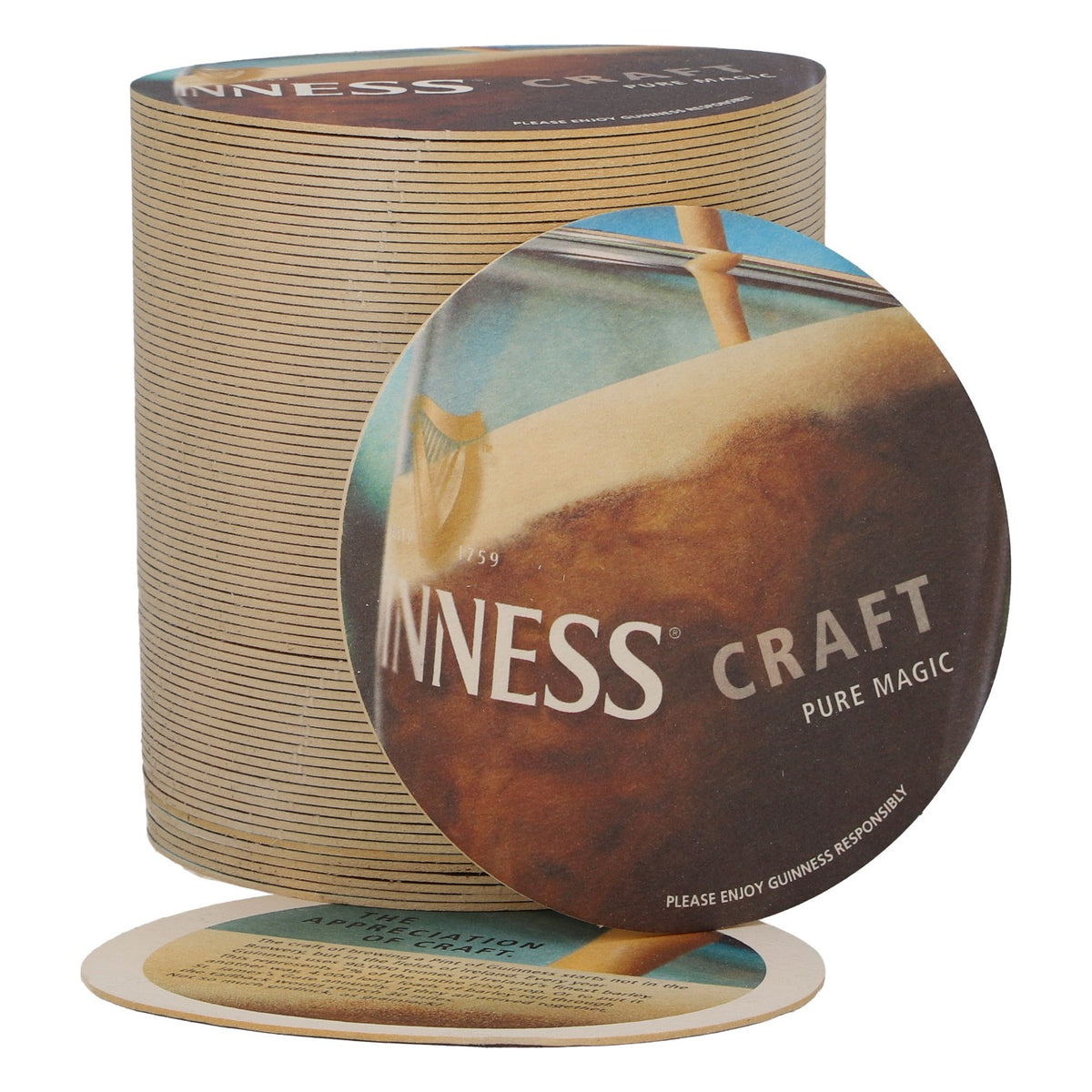 80 sottobicchieri Guinness Ø 10,5 cm "Craft"