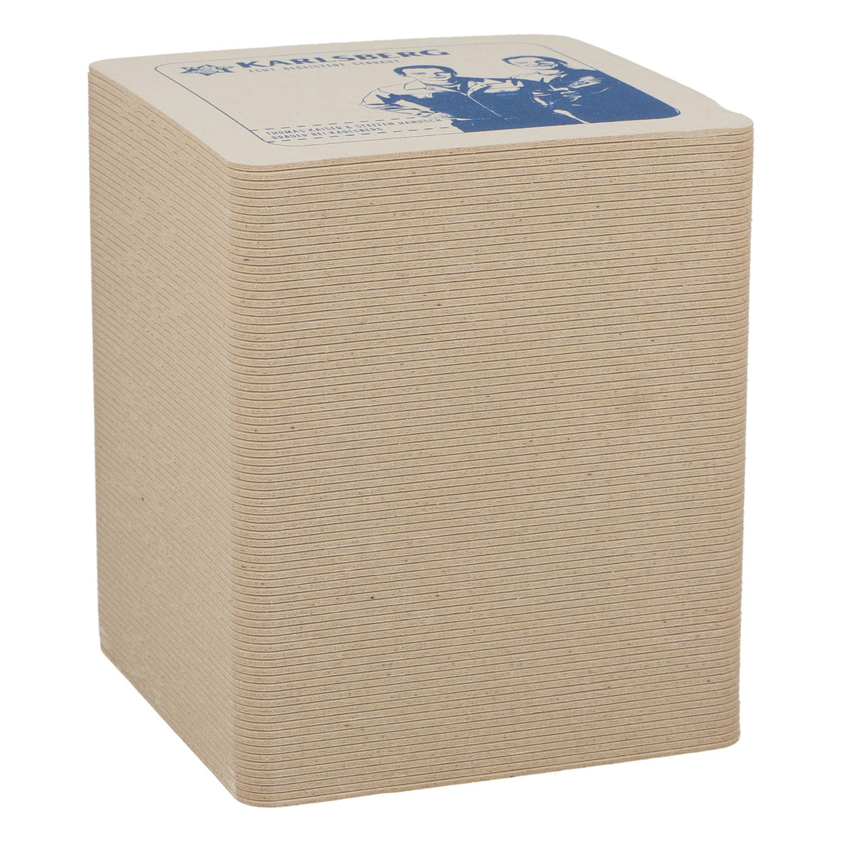 80x Karlsberg Birra Sottobicchieri Sottobicchieri in vetro Accessori da bar Logo blu – Vista 2