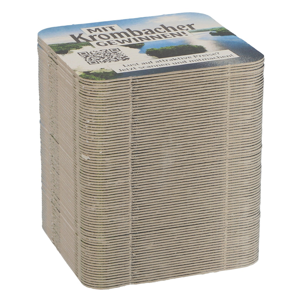 80x sottobicchieri Krombache 9x9 cm Accessori per bar e ristoranti Protezione antigoccia – Vista 2