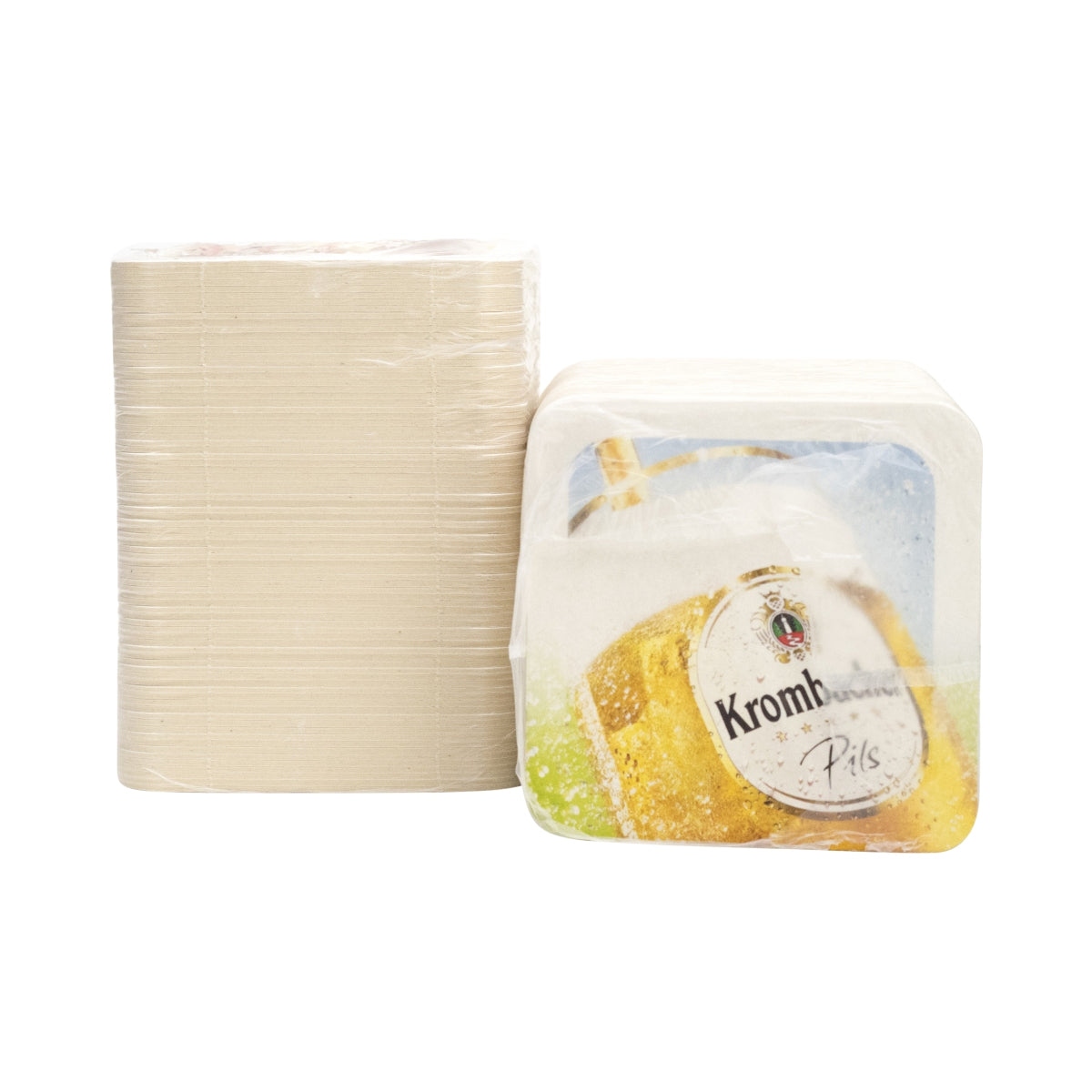 80 sottobicchieri Krombacher con logo e lago