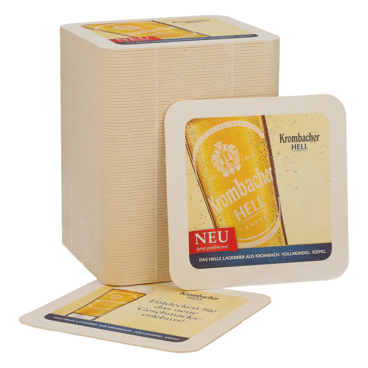 80x sottobicchieri per birra Krombacher Sottobicchieri Sottobicchieri in vetro Accessori da bar Chiari "EsdnG"