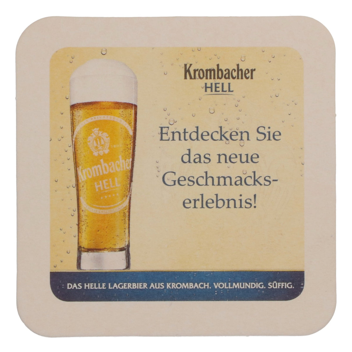 80x sottobicchieri per birra Krombacher Sottobicchieri Sottobicchieri in vetro Accessori da bar Chiari "EsdnG" – Vista 4