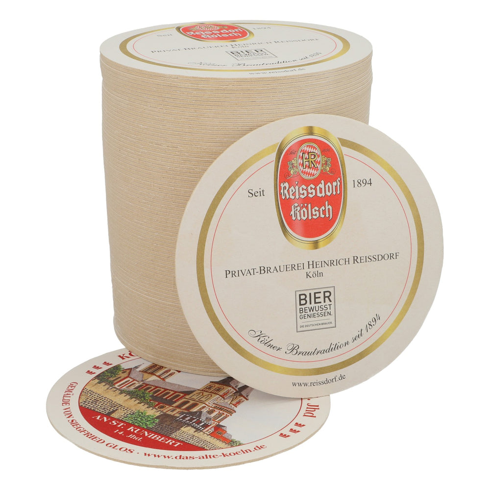 80x sottobicchieri Reissdorf "Colonia nel Medioevo" AN St. Kunibert