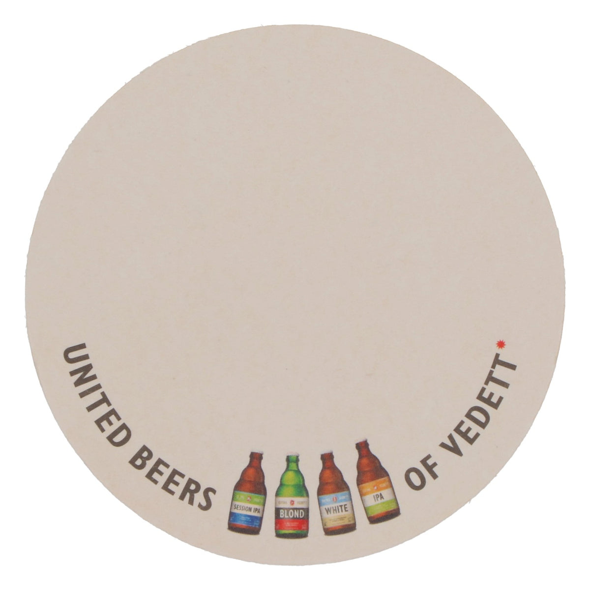 80x sottobicchieri Vedett Birra Sottobicchieri Sottobicchieri in vetro Blu/ rosso/ arancione – Vista 4