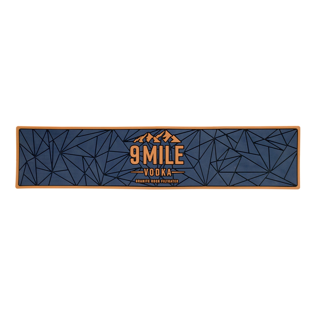 9 Mile Tappetino per bar 58x13 cm Scolapiatti Runner Gastro Bicchieri Barista Banco