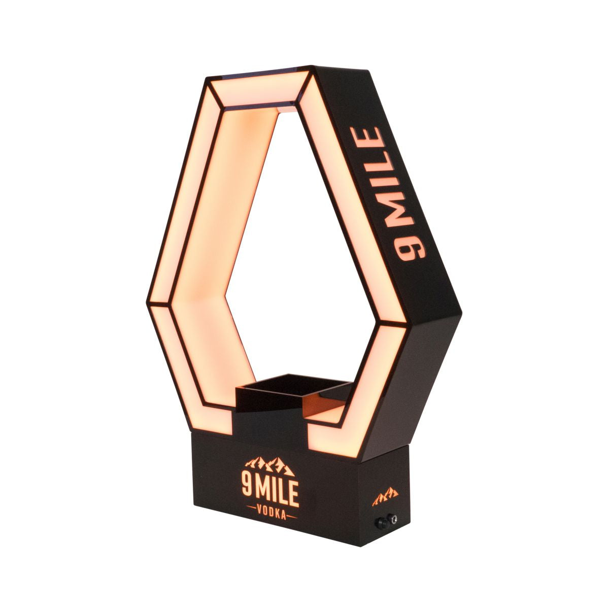 9 Mile Glorifier Espositore esclusivo per bottiglie LED Luminated – Vista 4