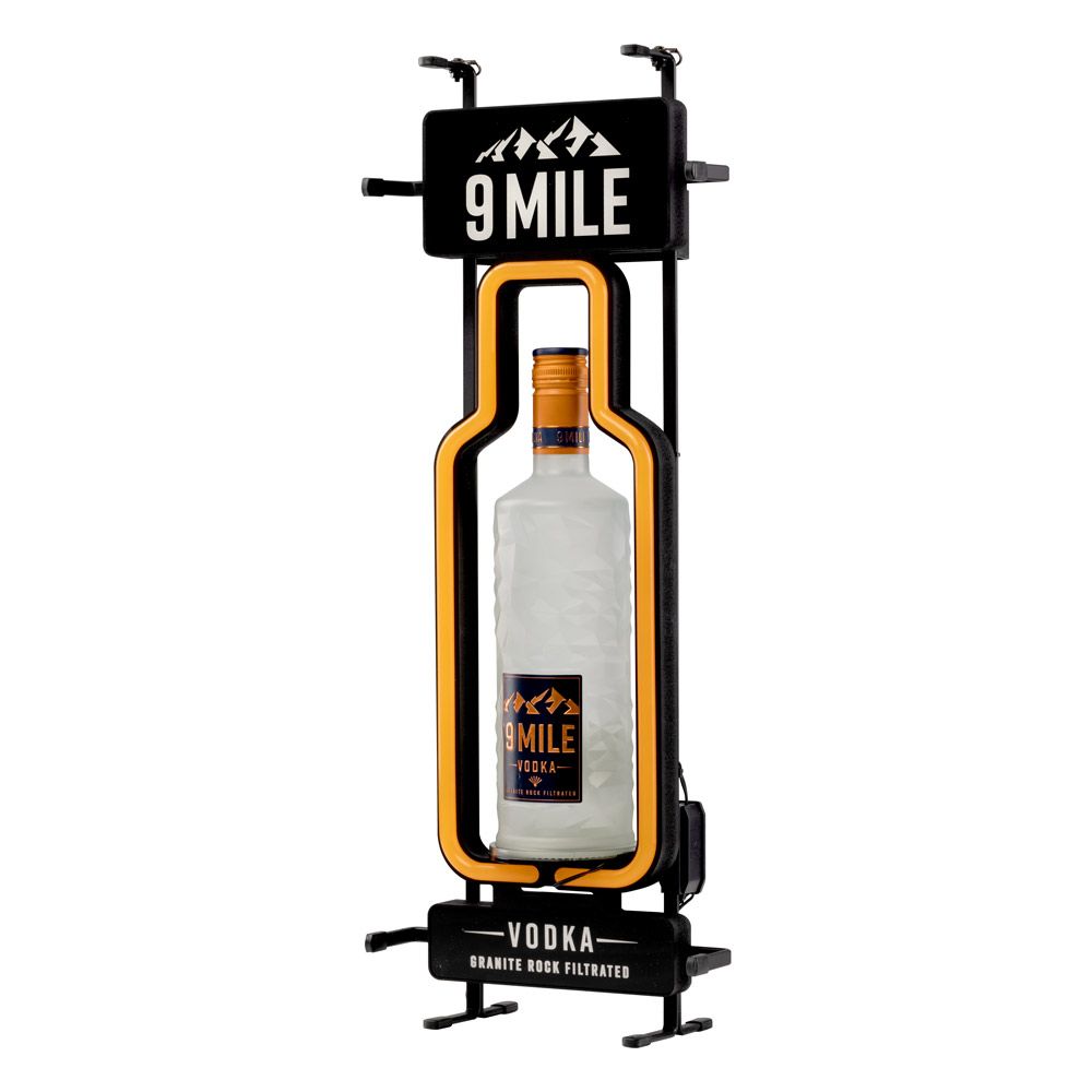 9 Mile Glorifier LED Bottleglorifier Espositore per bottiglie Decorazione Bar Show – Vista 4