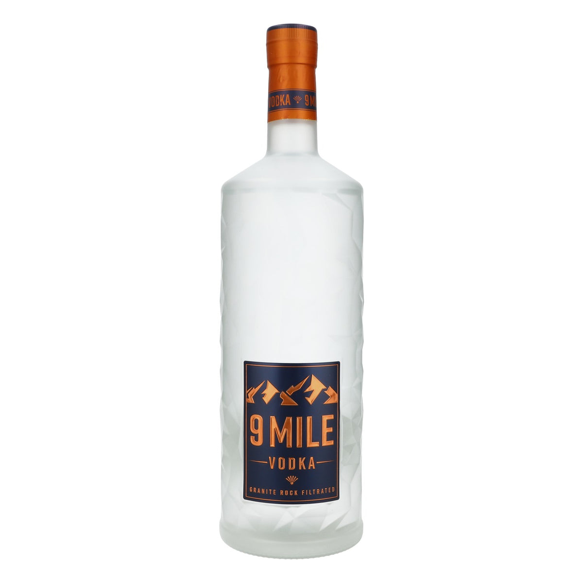 Bottiglia di vodka 9 Mile da 3 l, 37,5% vol., pompa inclusa