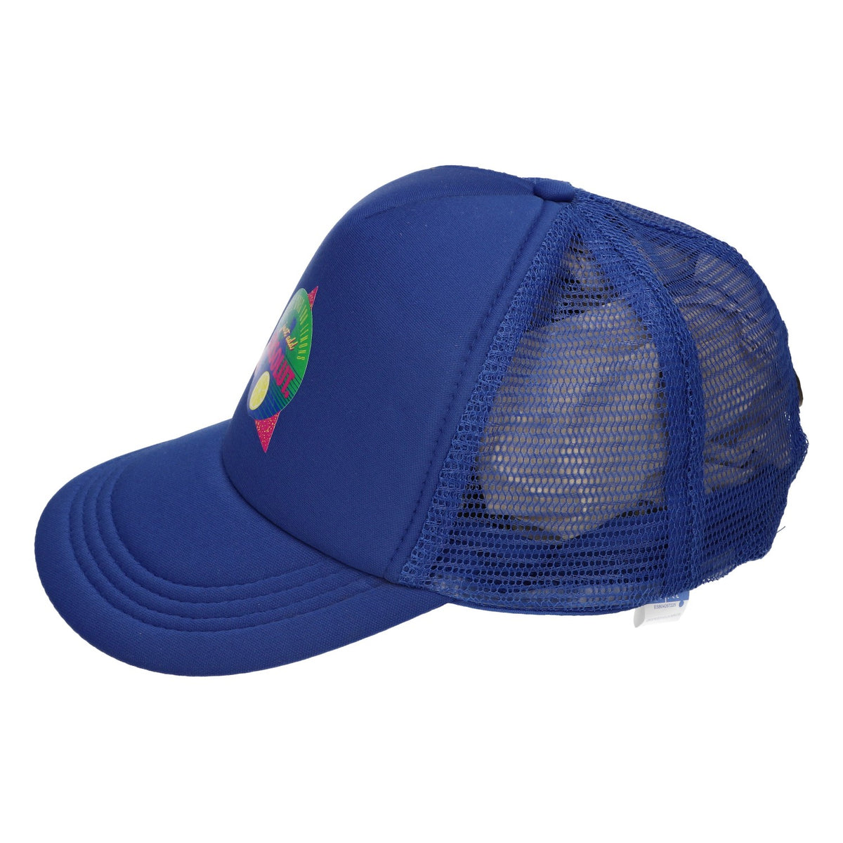 Cappellino con visiera blu Snapback Basecap Regolabile Unisex Trucker – Vista 2