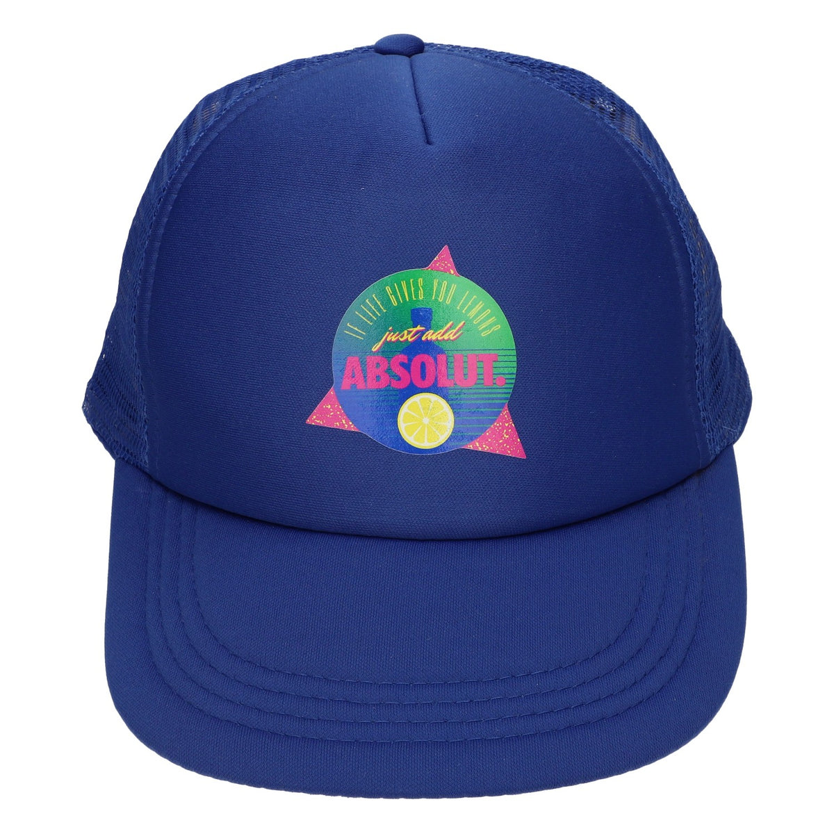 Cappellino con visiera blu Snapback Basecap Regolabile Unisex Trucker – Vista 3