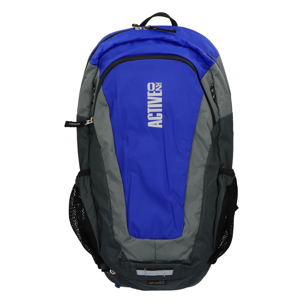 Zaino Active O2 impermeabile blu/grigio per sport all’aria aperta e escursionismo